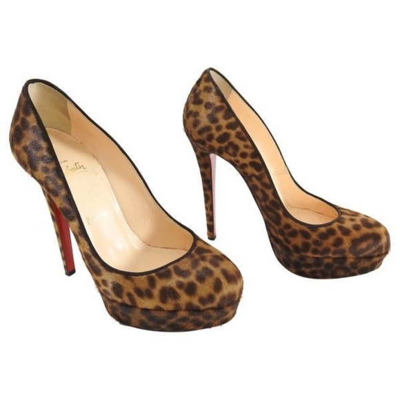 Christian Louboutin | Shoes | Christian Louboutin Bianca Leopard 4 ...